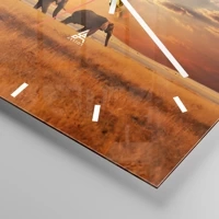 Mostrador com traços