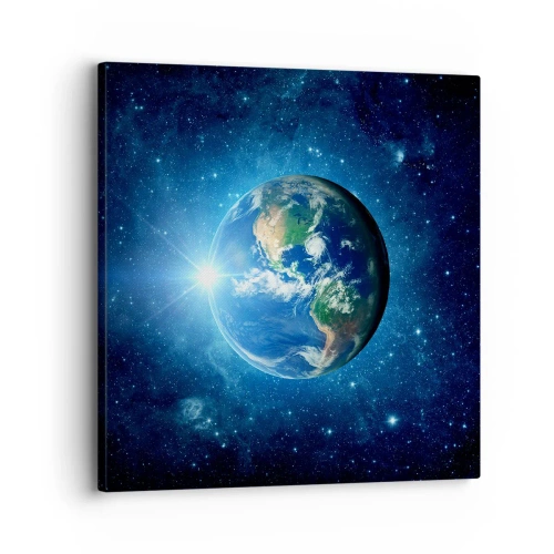 Quadro em tela - Estamos no céu - 30x30 cm