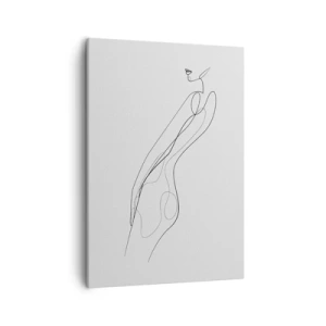 Quadro em tela - Apenas uma promessa - 50x70 cm