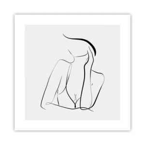 Pôster - Na onda dos sonhos - 40x40 cm