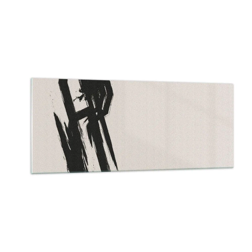 Quadro em vidro - Corrida imparável - 100x40 cm
