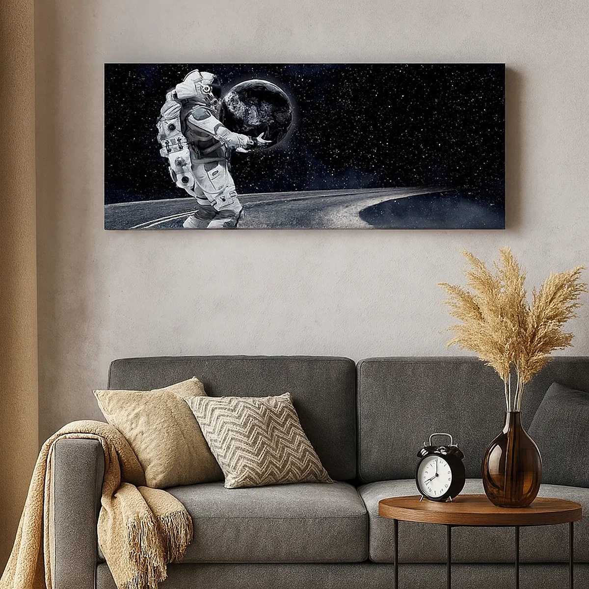 Quadro em tela - Na Via Láctea - 30x30 cm