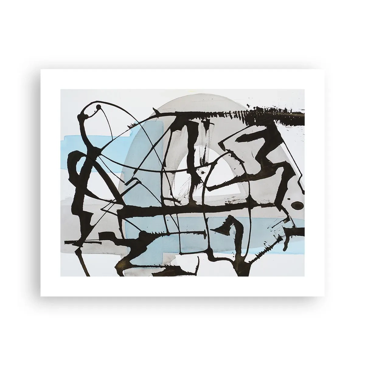 Pôster - Azul mesmo assim - 50x40 cm