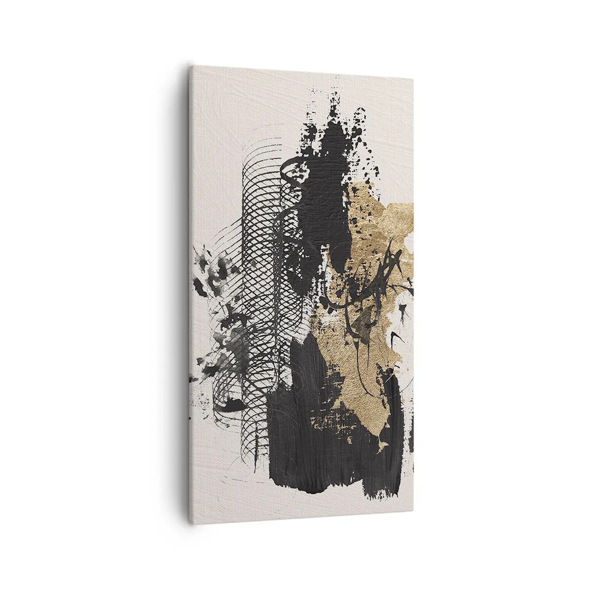 Quadro em tela - Composição com paixão - 55x100 cm