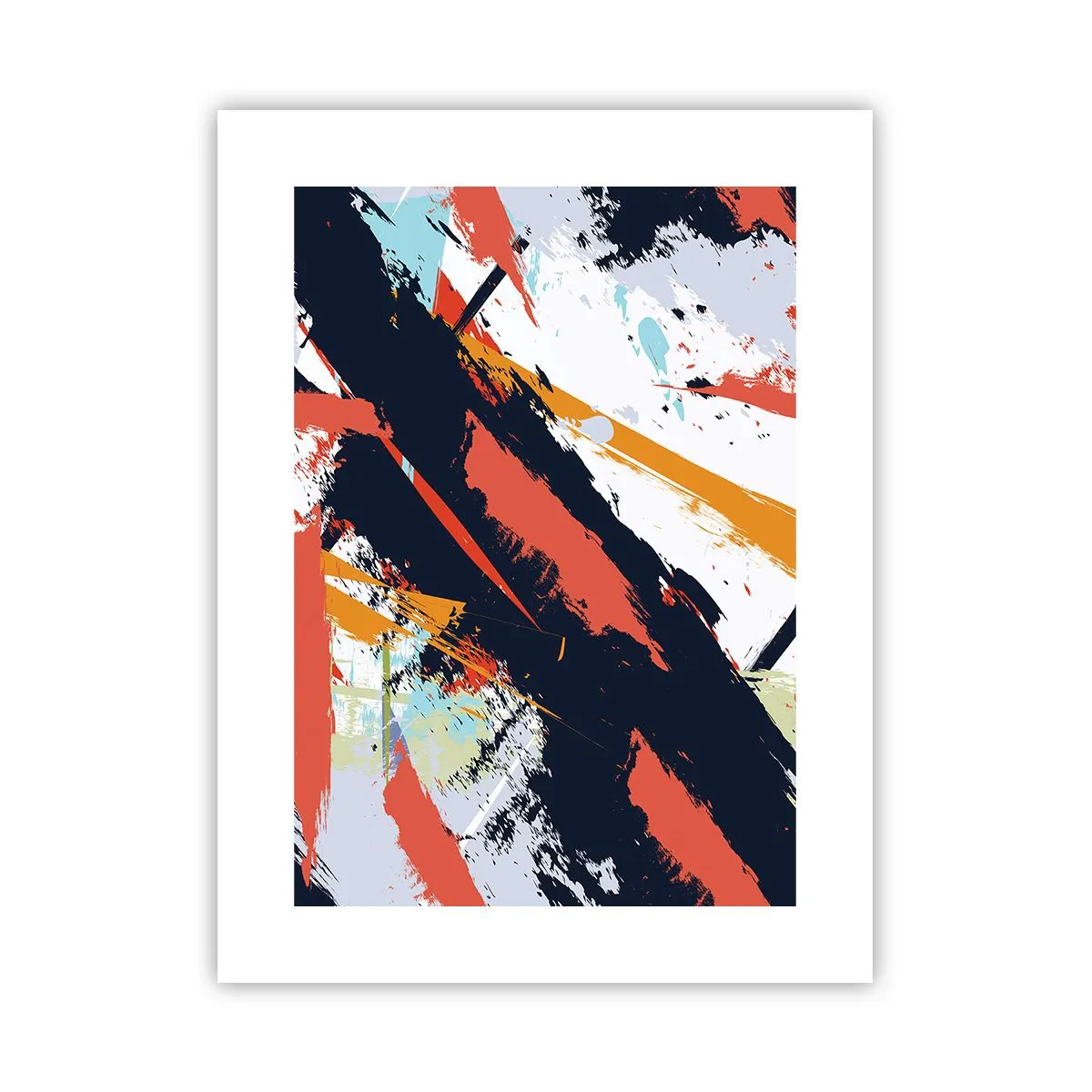 Pôster - Composição dinâmica - 30x40 cm