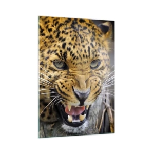 Quadro em vidro - Não se aproxime, estou a avisar! - 50x70 cm