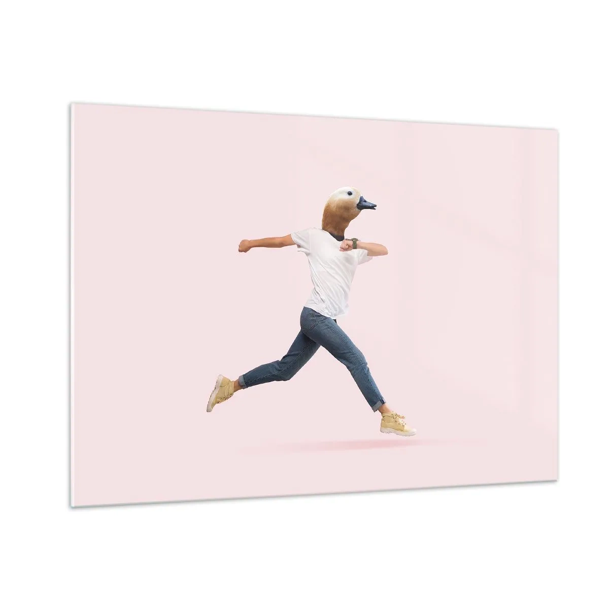 Quadro em vidro - Uma pitada de absurdo - 100x70 cm