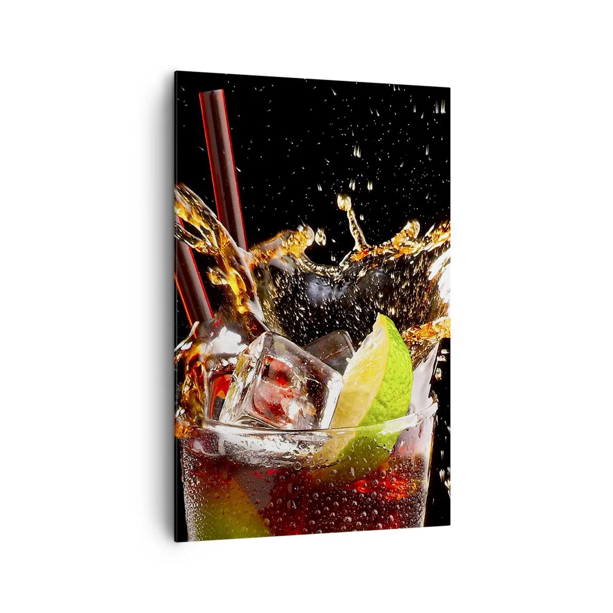 Quadro em tela - Alegria e energia das cores - 80x120 cm