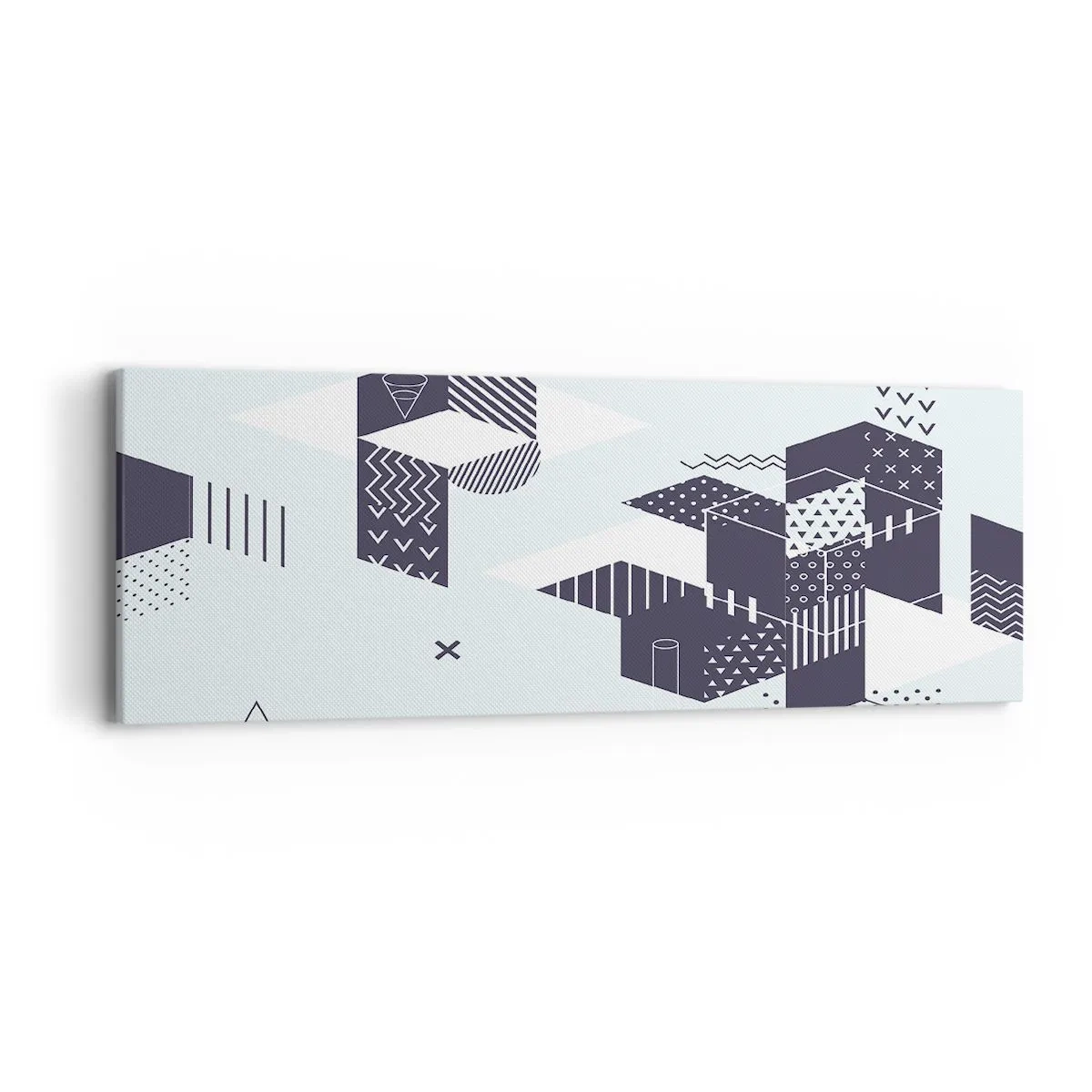 Quadro em tela - Na alma de um matemático - 90x30 cm