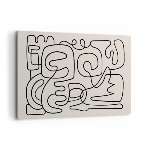 Quadro em tela - Na trilha - 120x80 cm