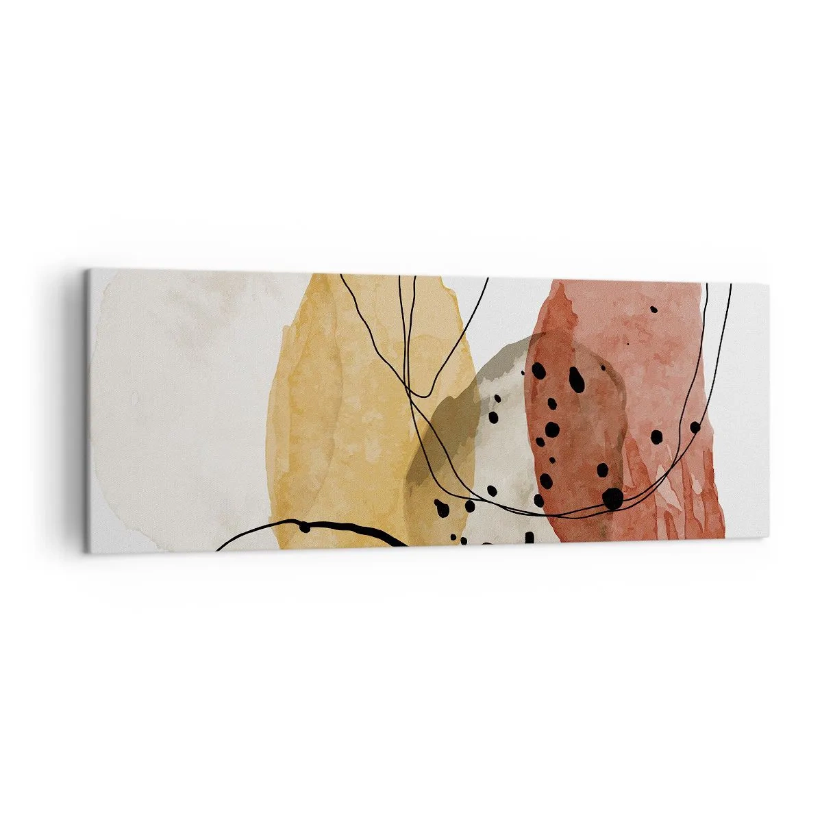 Quadro em tela - Como o ar leve e transparente - 140x50 cm