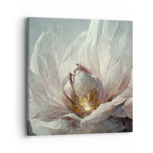Quadro em tela - Floresce uma vez a cada cem anos - 40x40 cm