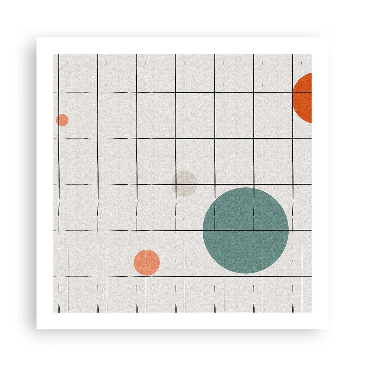 Pôster - Encurralado. Nós ou eles? - 60x60 cm