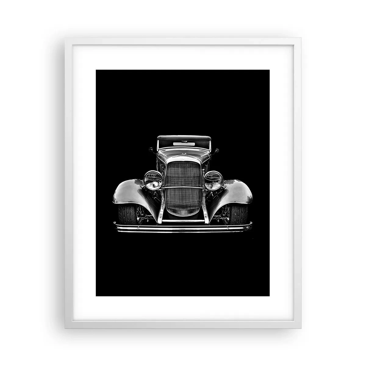 Pôster em moldura branca - Um verdadeiro general - 40x50 cm