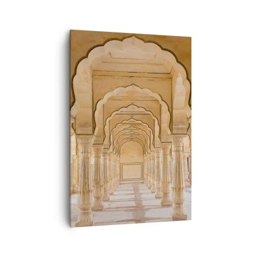 Quadro em tela - No palácio do marajá - 70x100 cm