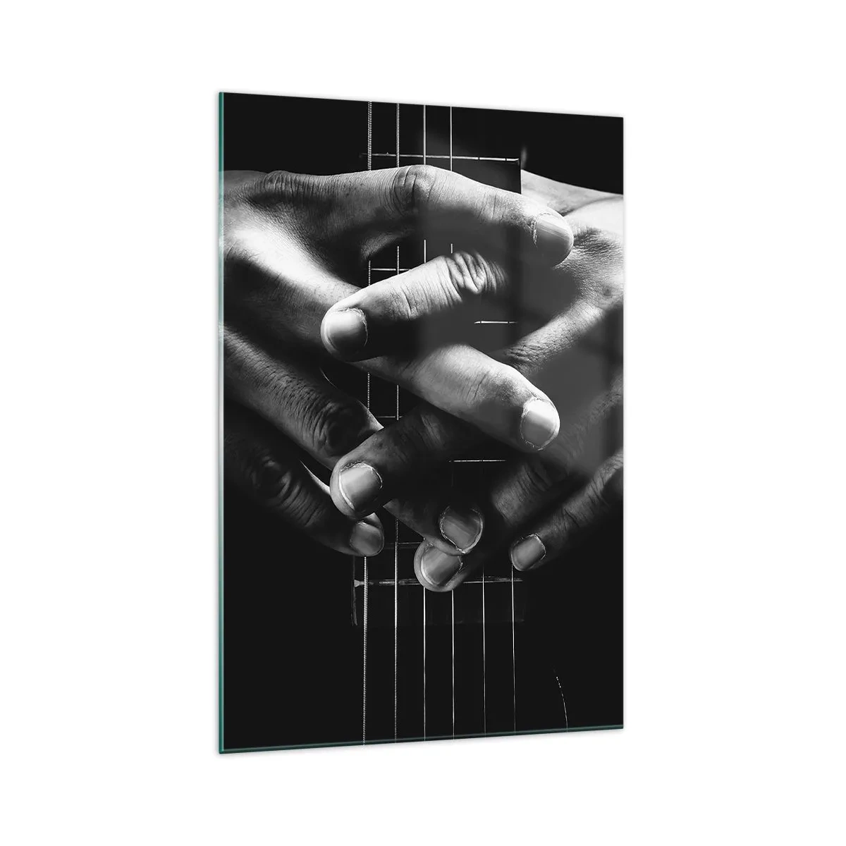 Quadro em vidro - Oração do artista - 70x100 cm