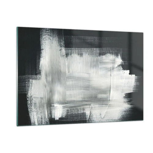 Quadro em vidro - Entrelaçado na vertical e horizontal - 120x80 cm