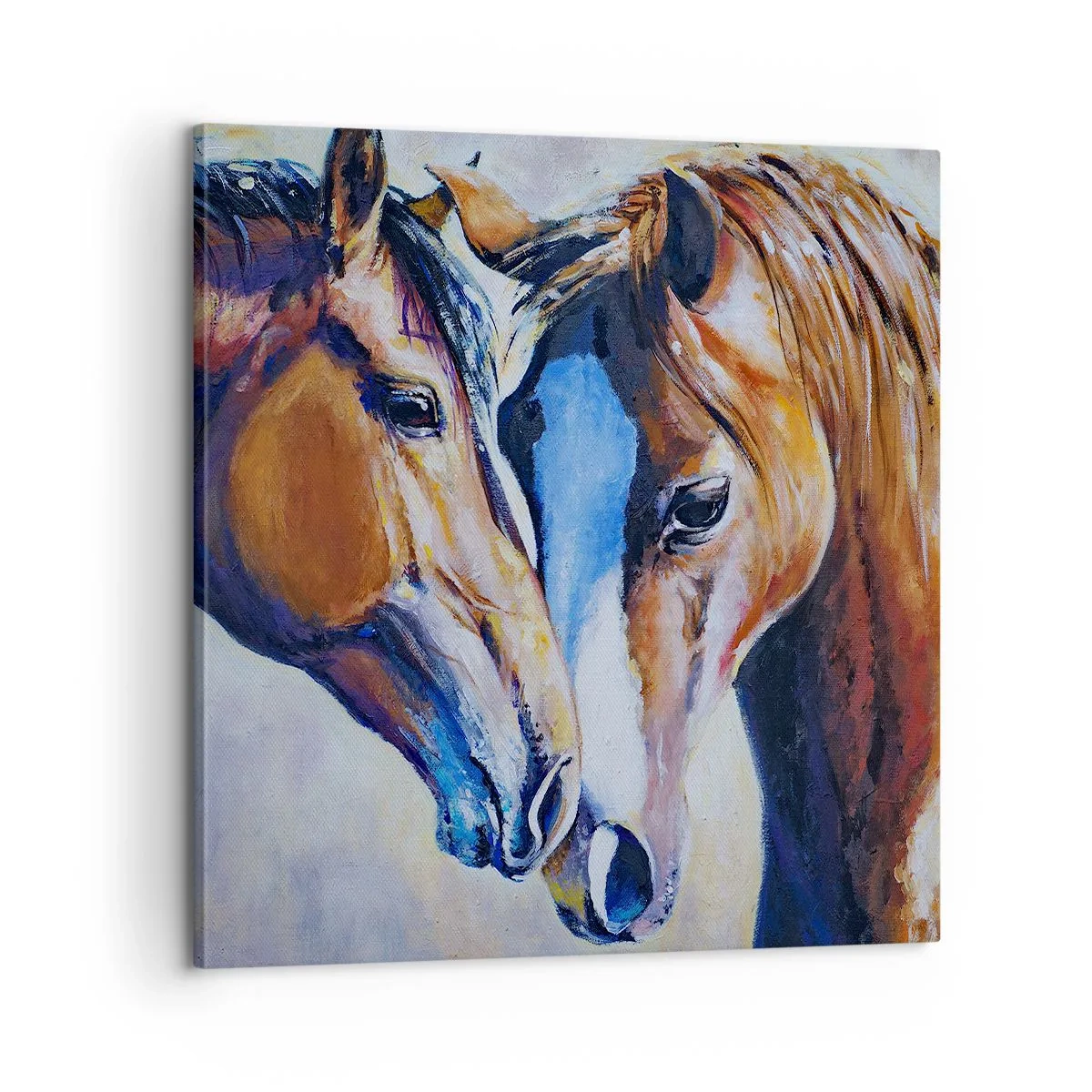 Quadro em tela - Isso é amizade? Isso é amor? - 60x60 cm