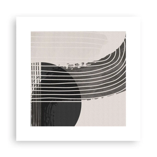 Pôster - Ida e volta - 30x30 cm