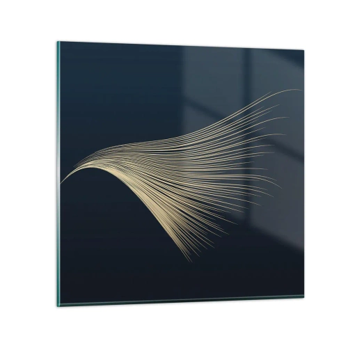 Quadro em vidro - Como o cabelo de um anjo - 70x70 cm