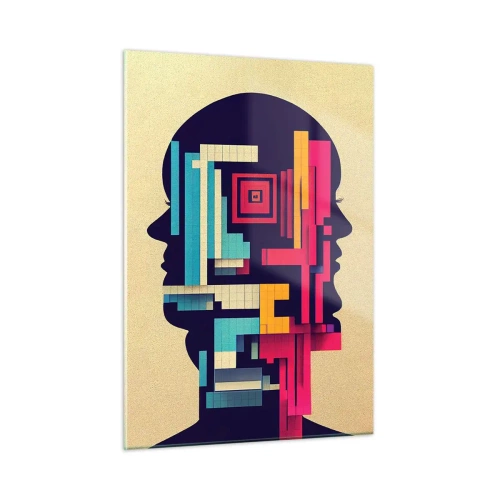 Quadro em vidro - Novos títulos - 50x70 cm