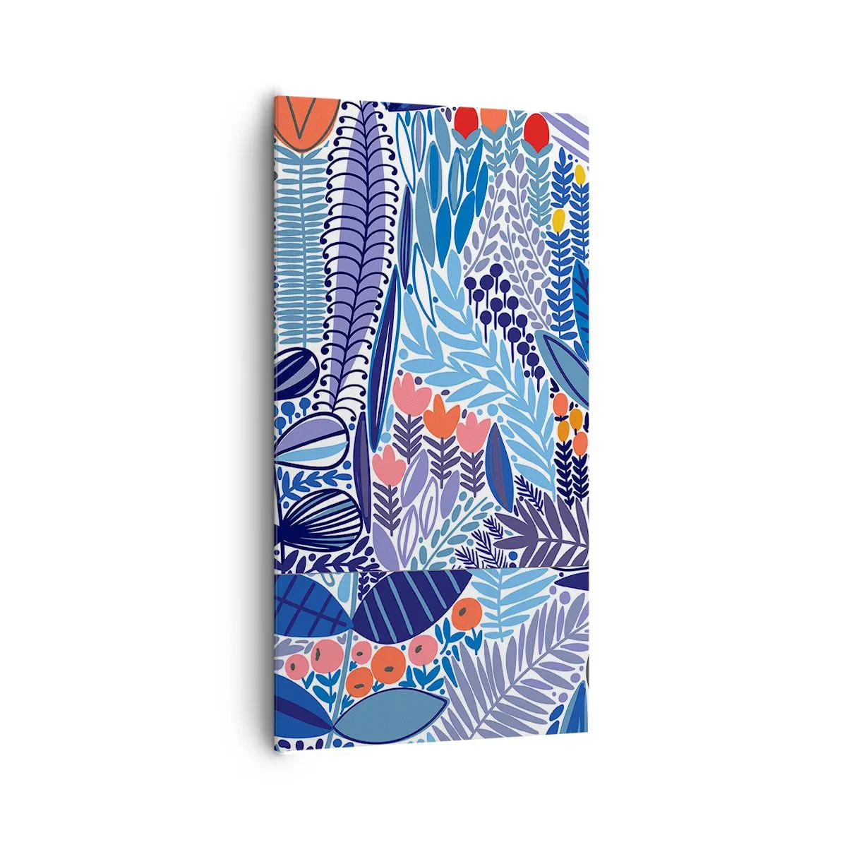 Quadro em tela - Jardim Havaiano - 65x120 cm