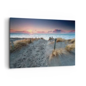 Quadro em tela - Derramou um arco-íris de esplendor radiante.... - 100x70 cm