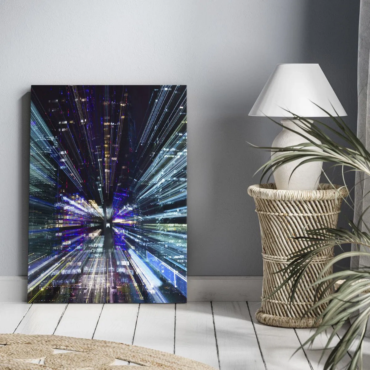 Quadro em tela - Transição para o hiperespaço - 50x70 cm