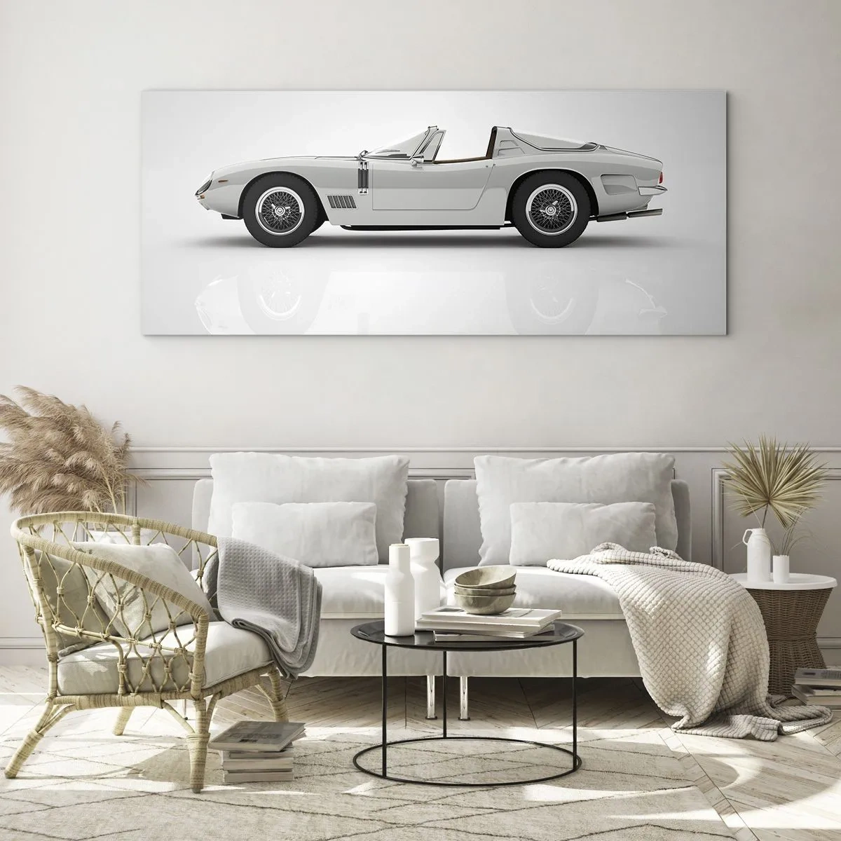 Quadro em vidro - A promessa de diversão - 120x50 cm