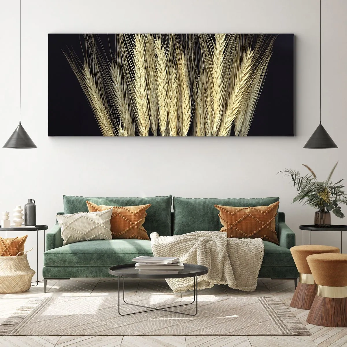 Quadro em tela - Magia rústica - 140x50 cm