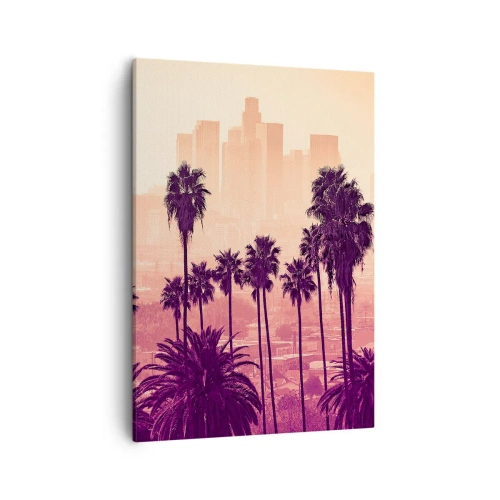 Quadro em tela - Paisagem californiana - 50x70 cm