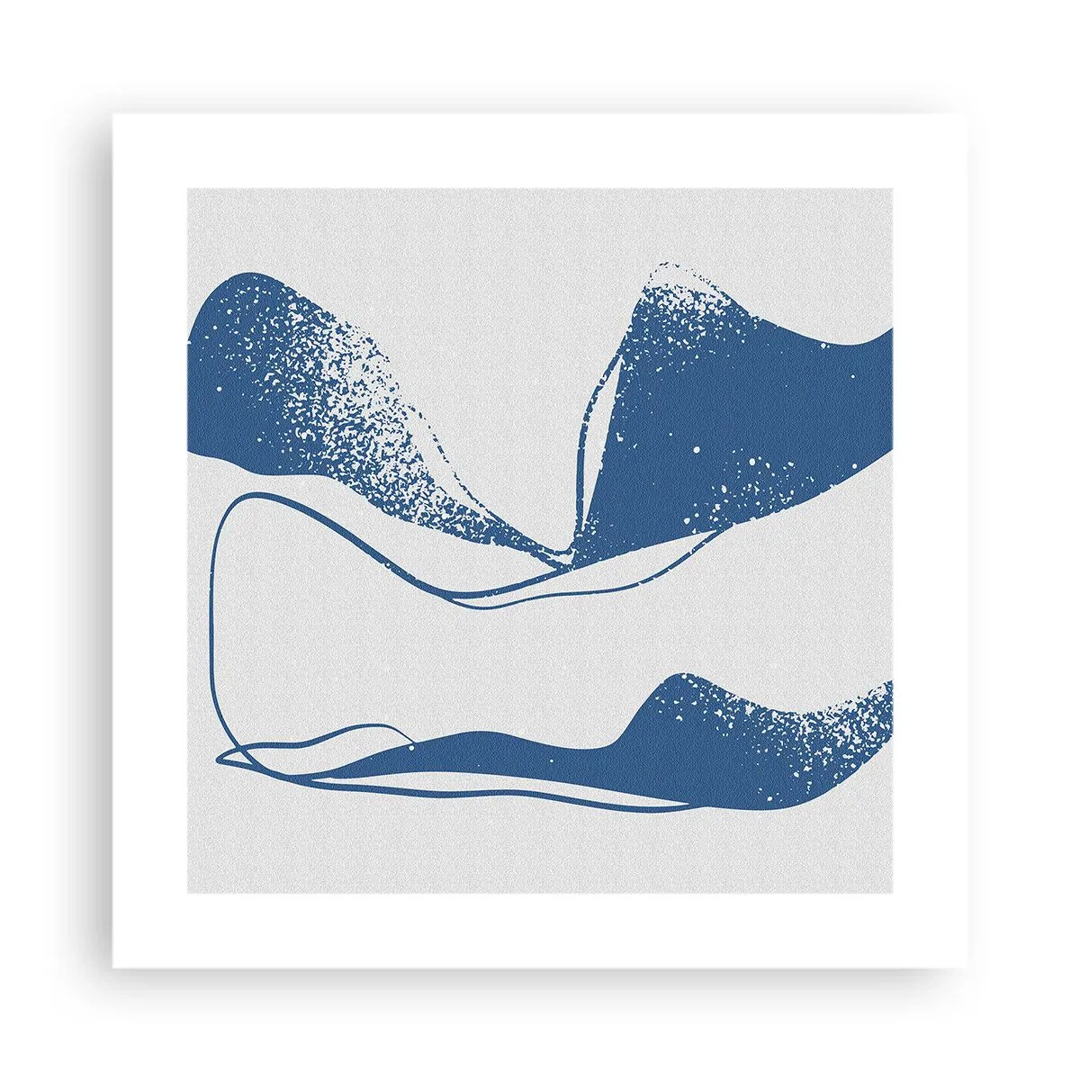 Pôster - Abstração alada - 40x40 cm