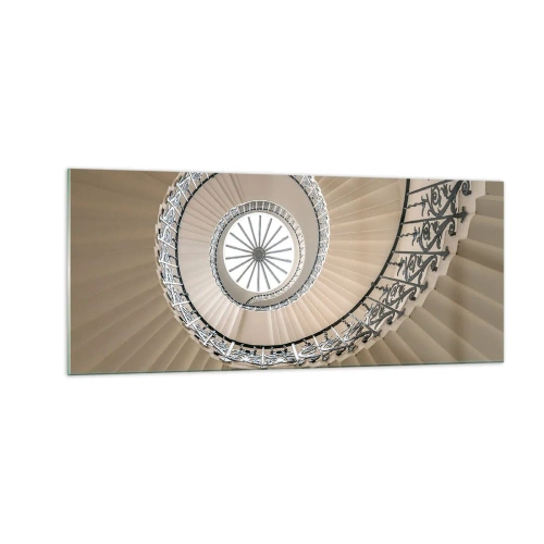 Quadro em vidro - Dentro da casca - 100x40 cm