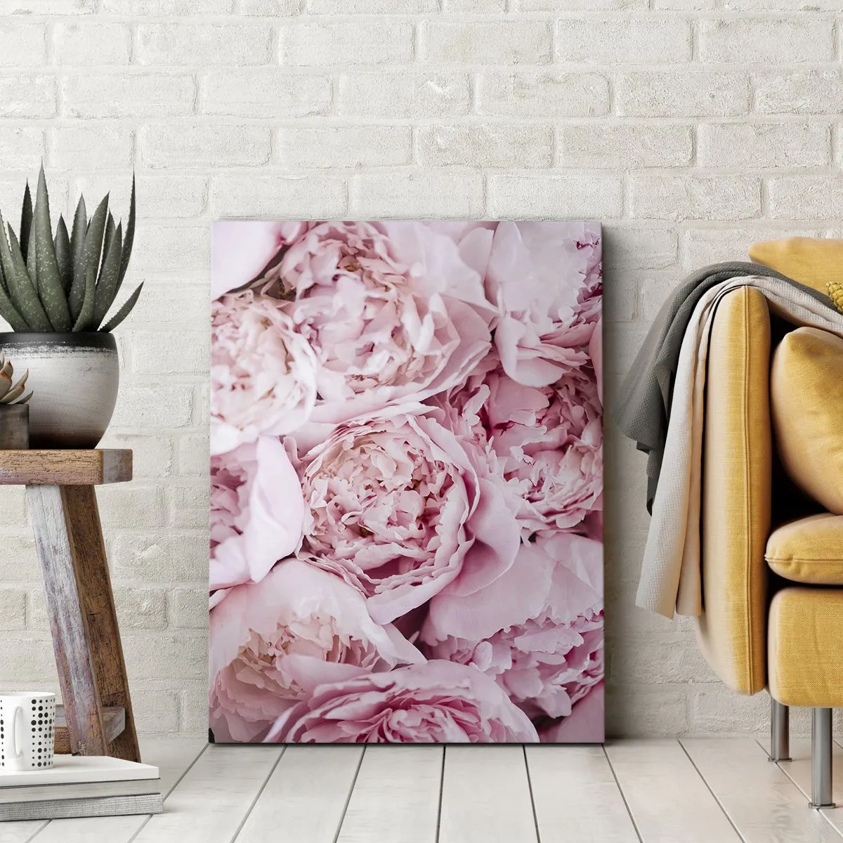 Quadro em tela - Aconchego e perfume - 50x70 cm