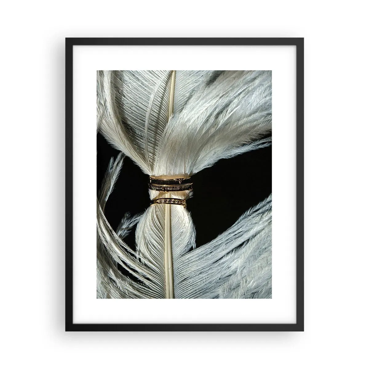 Pôster com moldura preta - ...todos os dias da nossa vida... - 40x50 cm