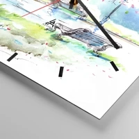 Mostrador com traços