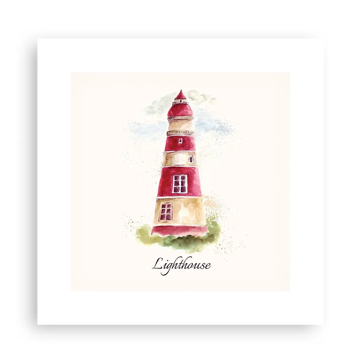 Pôster - Sempre há clima - 30x30 cm