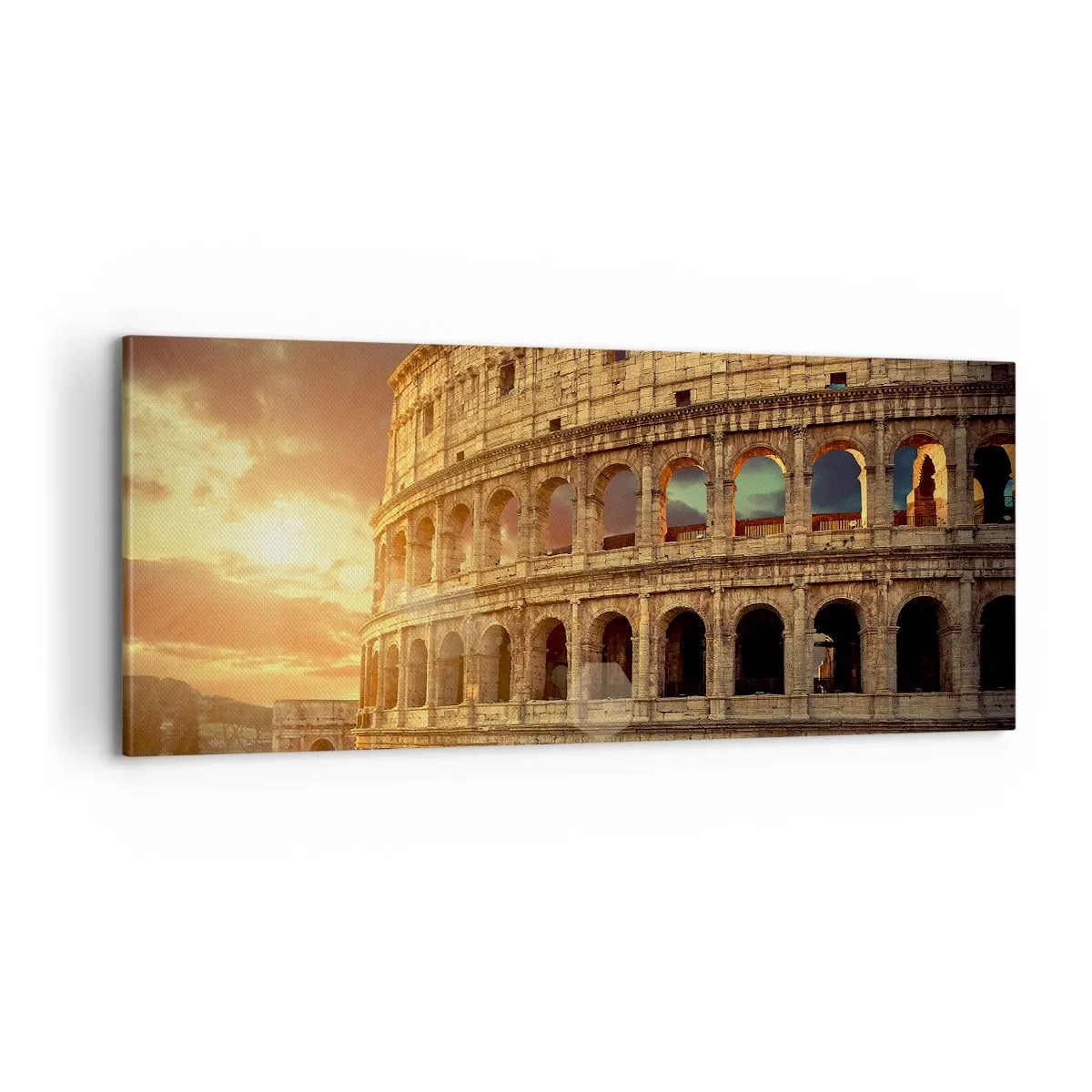 Quadro em tela - Monumento colossal - 100x40 cm