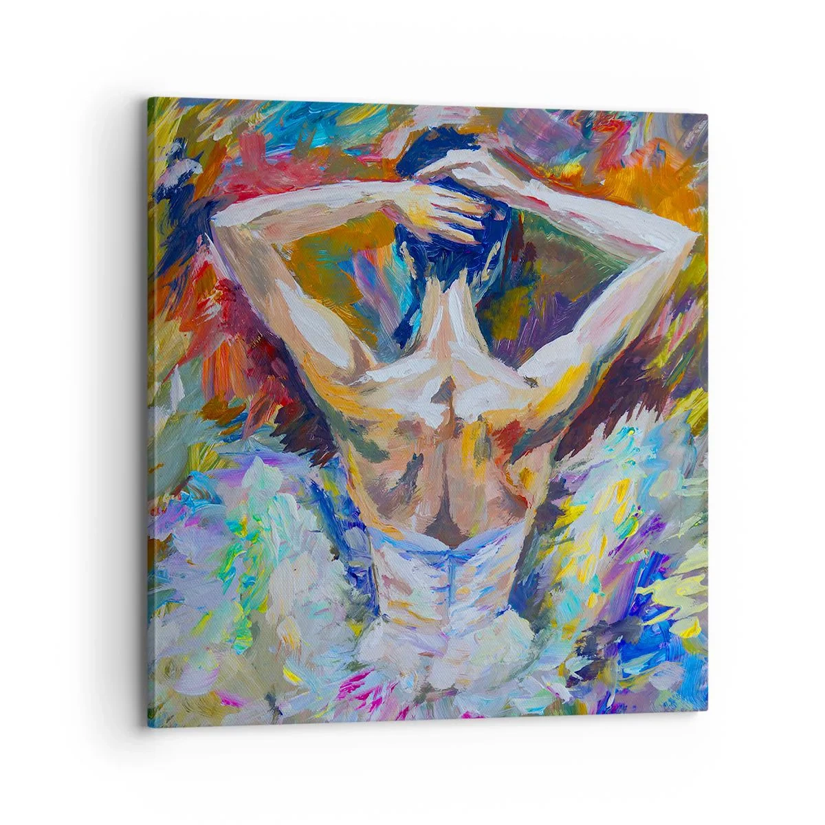 Quadro em tela - Pode ser qualquer coisa - 70x70 cm