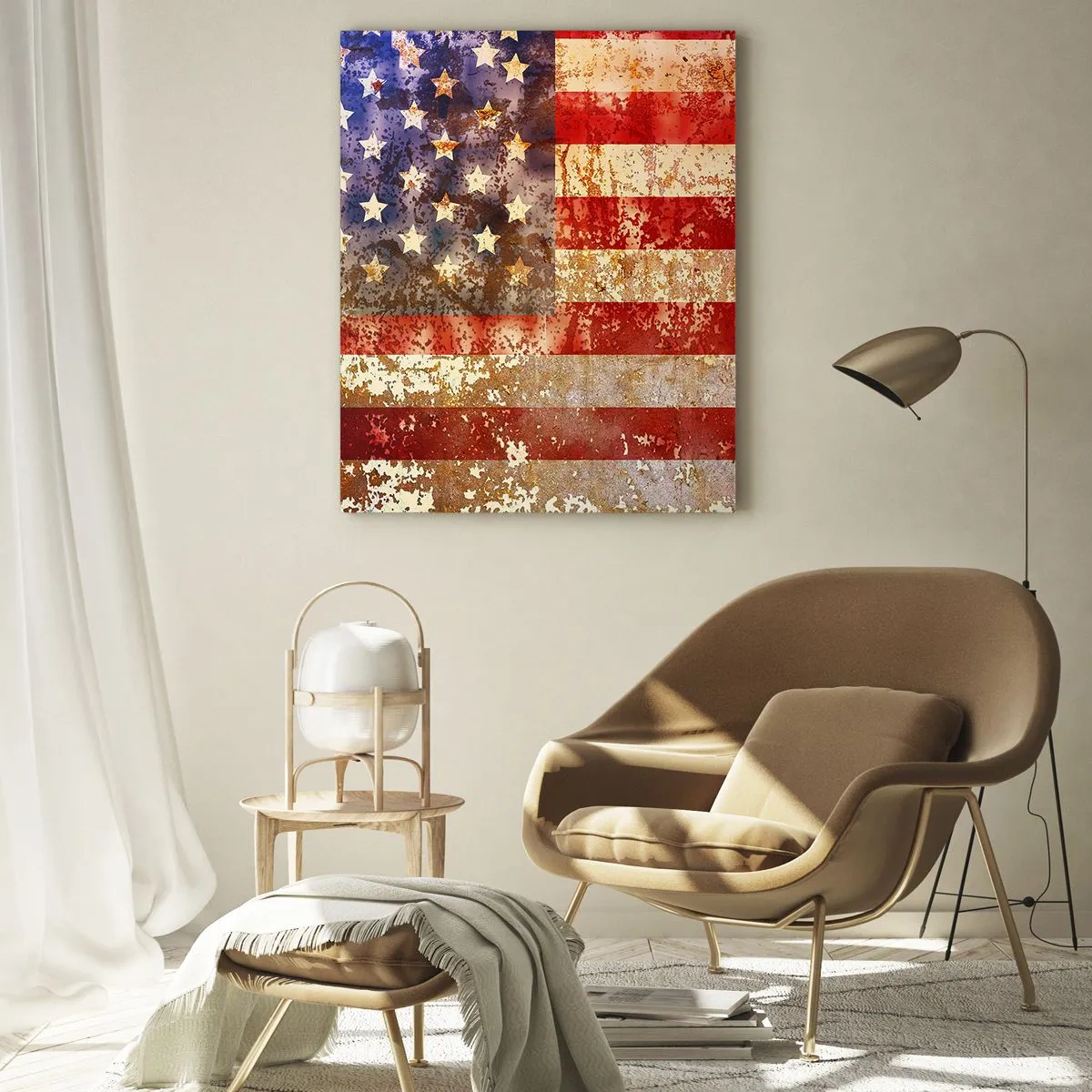 Quadro em vidro - A glória não será esquecida - 80x120 cm