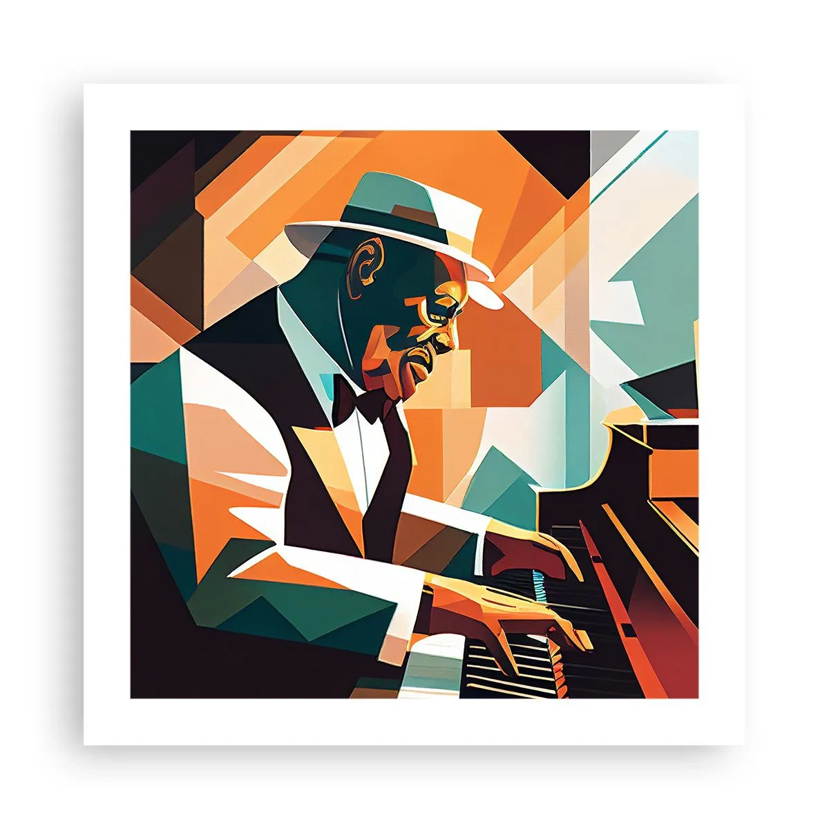 Pôster - Todo aquele jazz - 50x50 cm