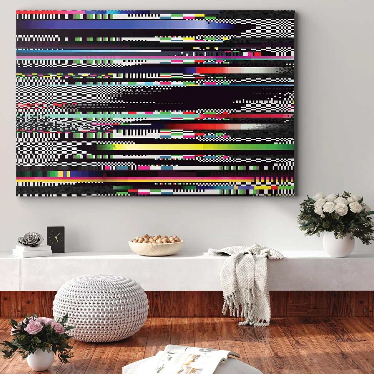 Quadro em tela - A imagem da realidade - 100x70 cm