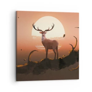 Quadro em tela - Esta noite é diferente de qualquer outra - 70x70 cm