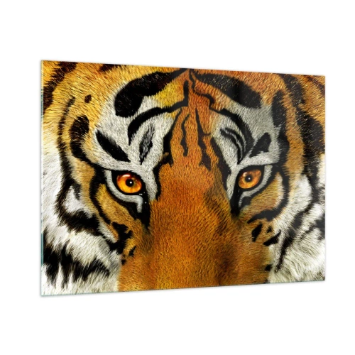 Quadro em vidro - Perigoso e bonito - 100x70 cm