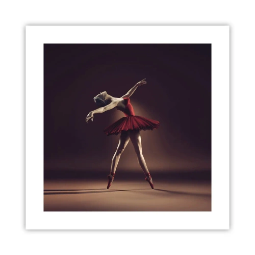 Pôster - Prima ballerina - 40x40 cm