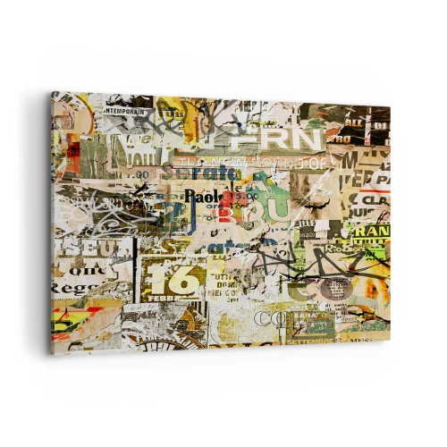 Quadro em tela - O caos - 100x70 cm