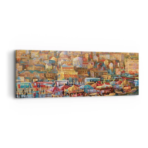 Quadro em tela - Conto de Istambul - 90x30 cm
