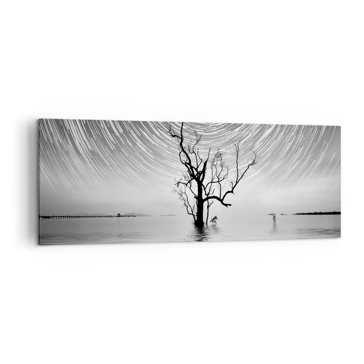 Quadro em tela - Sinfonia da natureza - 140x50 cm