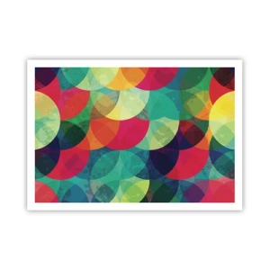 Pôster - Ascensão às cores - 100x70 cm