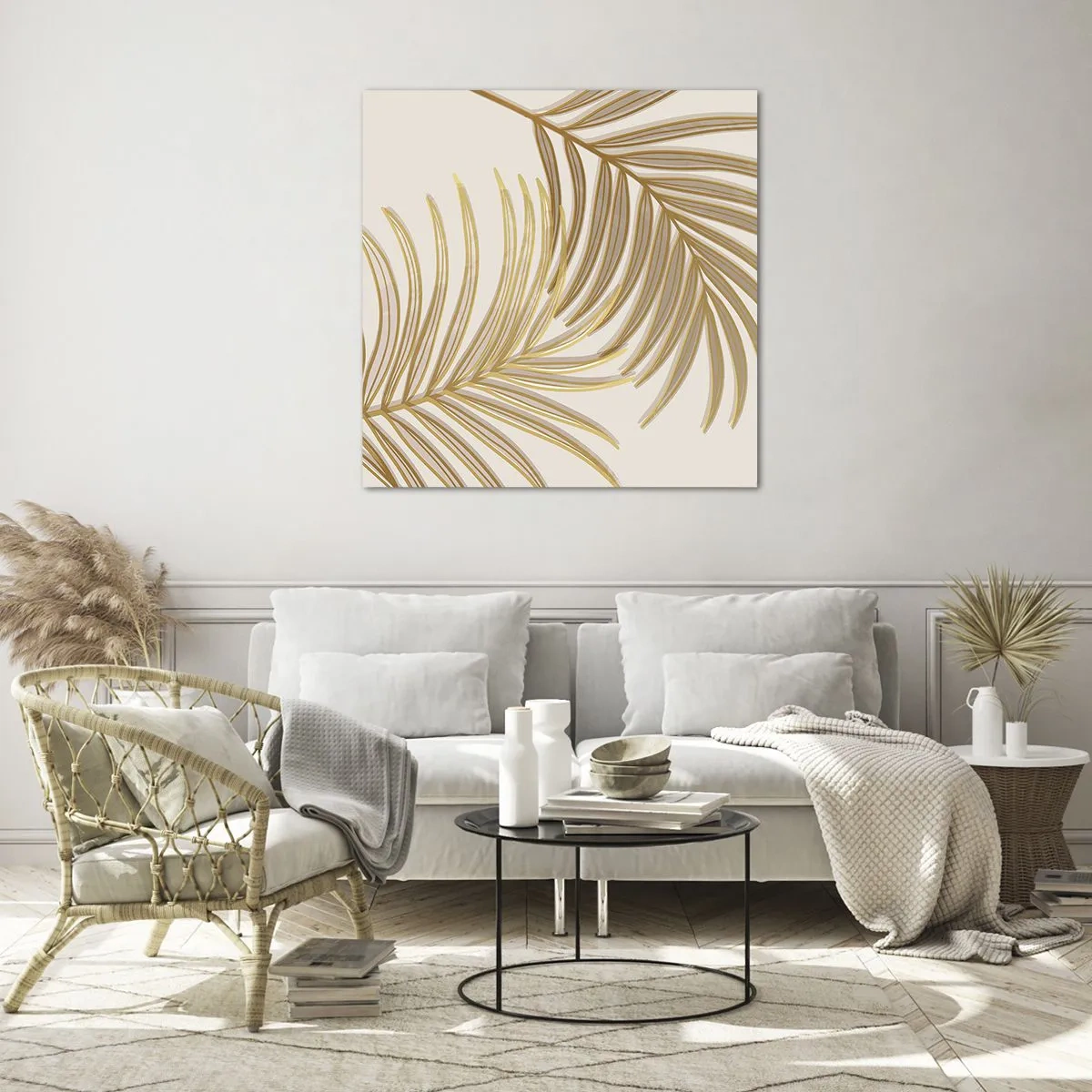 Quadro em vidro - Palma de Ouro! - 50x50 cm